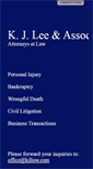 Mobile Screenshot of kjllaw.com